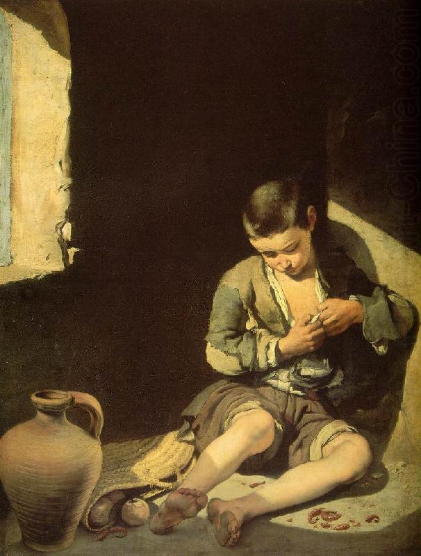 MURILLO, Bartolome Esteban The Young Beggar sg china oil painting image